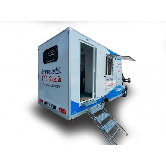 Autoutilitară Frizerie mobilă - Custom build