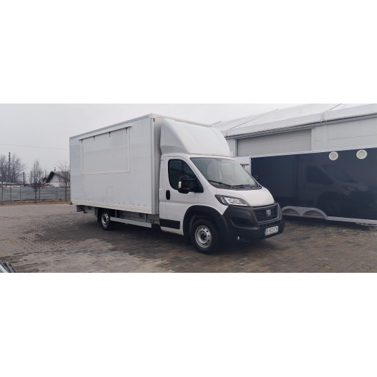 Autoutilitară Fast-Food / Berărie Modulară – 4,9m, Echipată Complet, Nouă