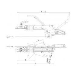 Dispozitiv inerțial Knott KFL12-C - 750 Kg