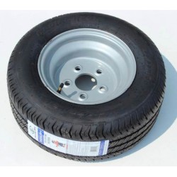Roată de schimb remorcă 195/55 R10C - Jantă argintie