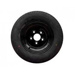 Roată de schimb remorcă 195/55 R10C - Jantă neagră