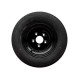 Roată de schimb remorcă 195/55 R10C - Jantă neagră