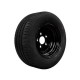 Roată de schimb remorcă 195/55 R10C - Jantă neagră