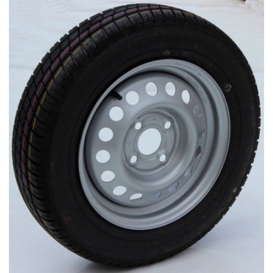 Set 2 X Roată de schimb remorcă 155/70 R13 4X100 75N ET: 30