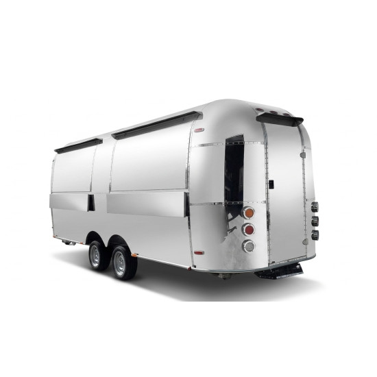 Remorcă Comercială Premium Tip „Airstream” – Echipata/Mobilata